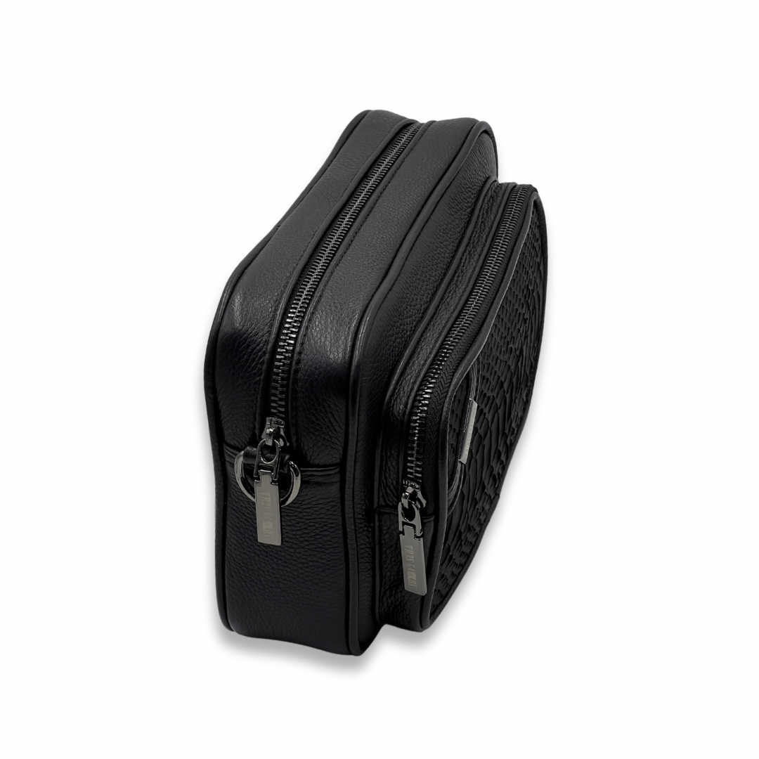 Bandolera Pitón Nobuck