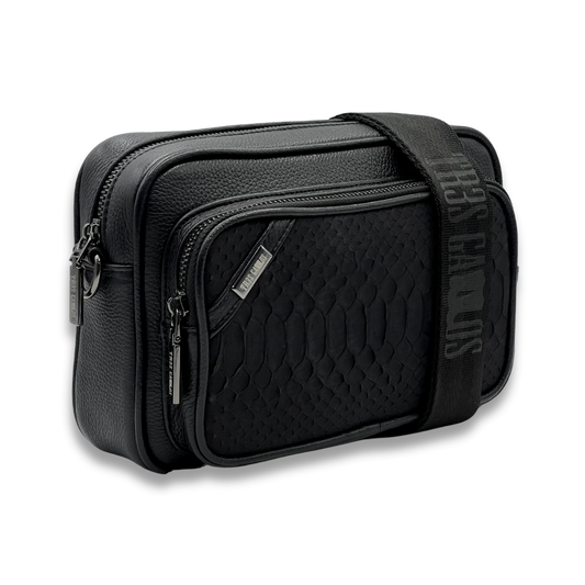 Bandolera Pitón Nobuck