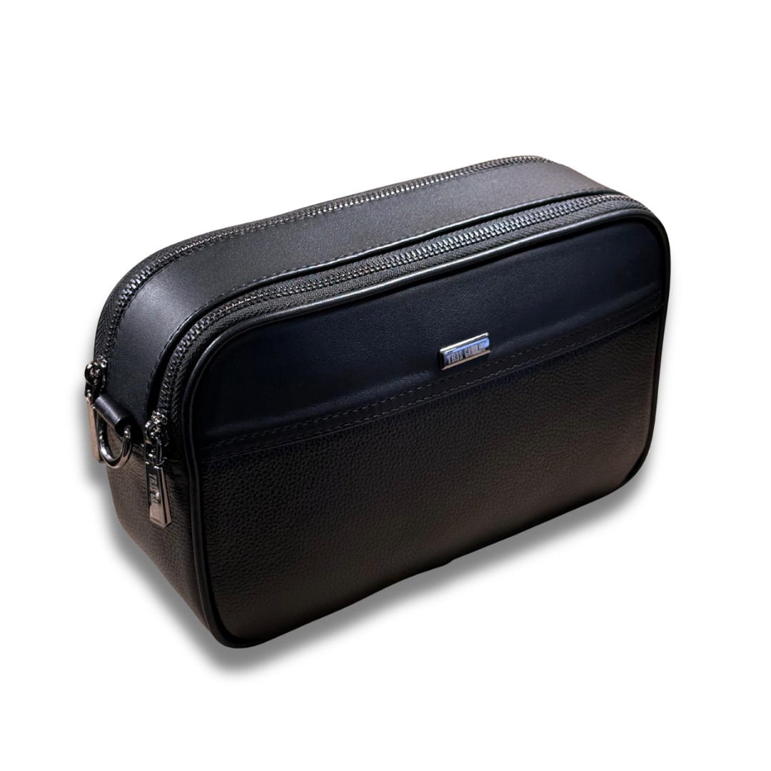 Bandolera Marcus · Piel Negra