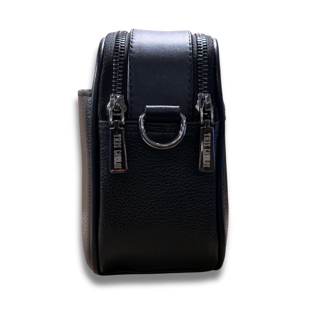 Bandolera Marcus · Piel Negra