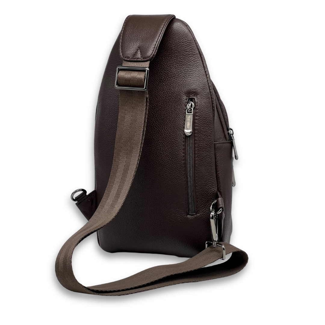 Pechera Pitón Nobuck Café