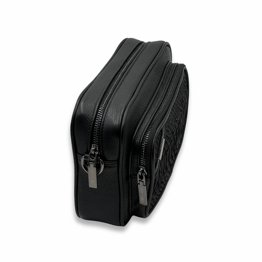 Bandolera Pitón Nobuck