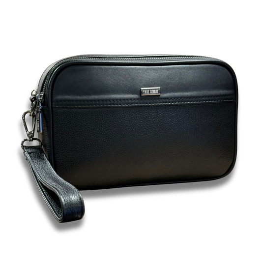 Bandolera Marcus · Piel Negra