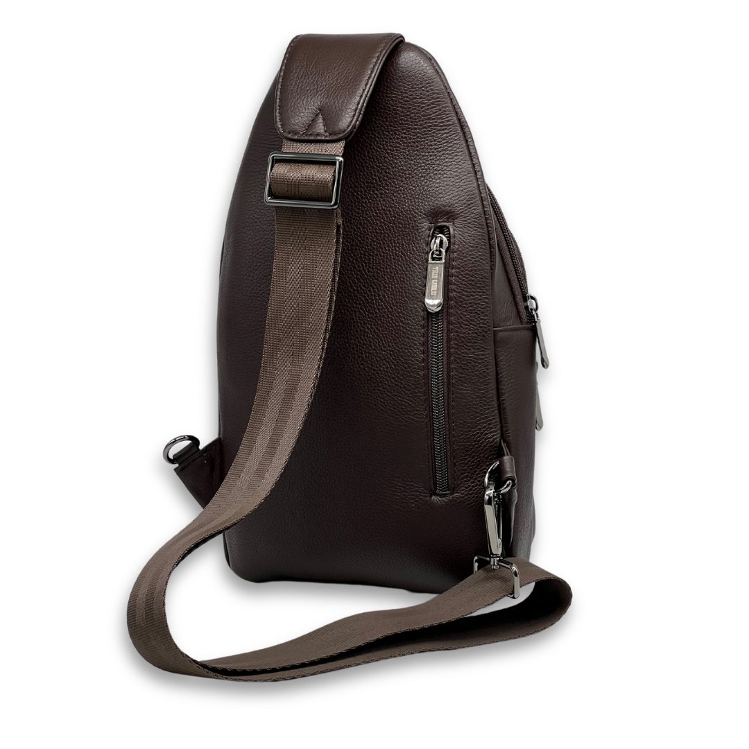 Pechera Pitón Nobuck Café