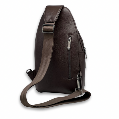 Pechera Pitón Nobuck Café