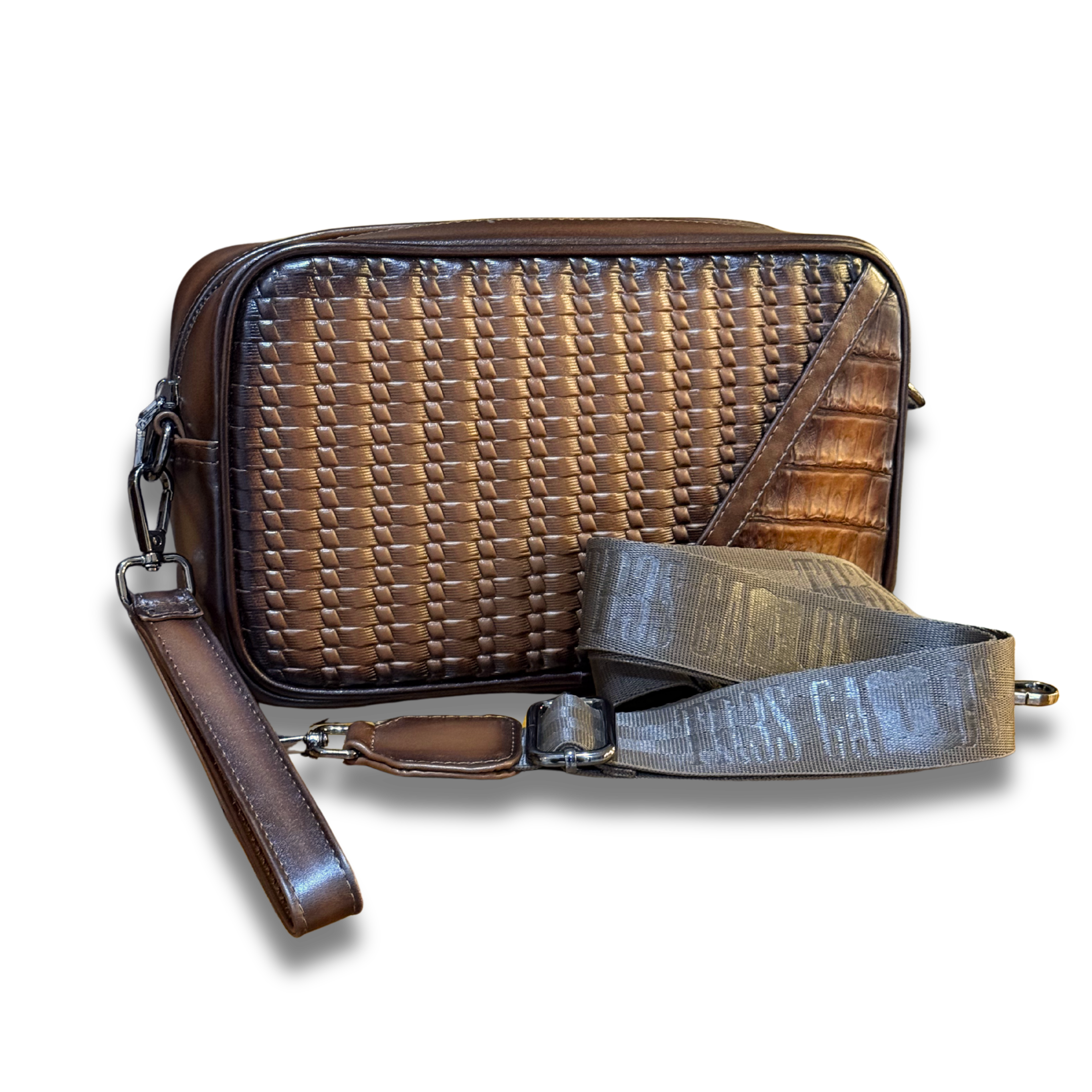 Bandolera Crusier Cocodrilo