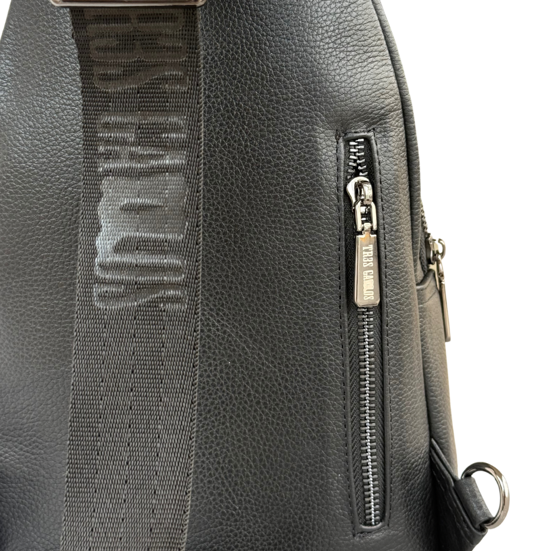 Pechera Pitón Nobuck Negro